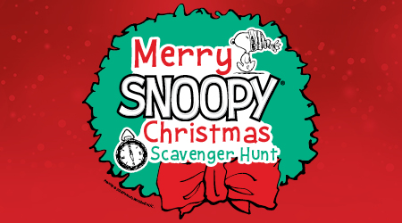 Merry Snoopy Christmas Scavenger Hunt